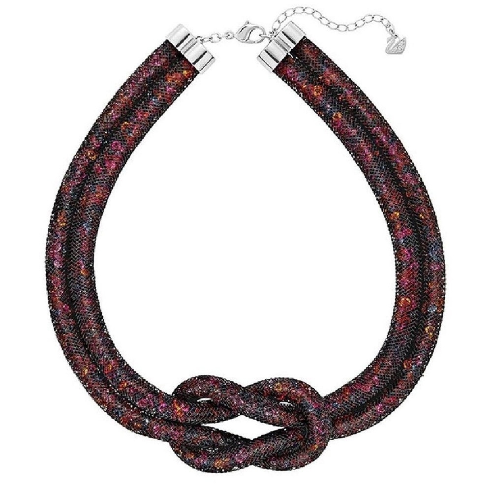 NEW Swarovski Knot Crystal Chocker & Bracelet SET - Picture 3 of 8